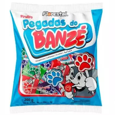 Pirulito pegadas do Banzé 🐕😍