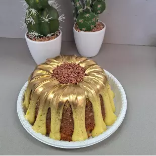 MINI BOLO DE MARACUJÁ