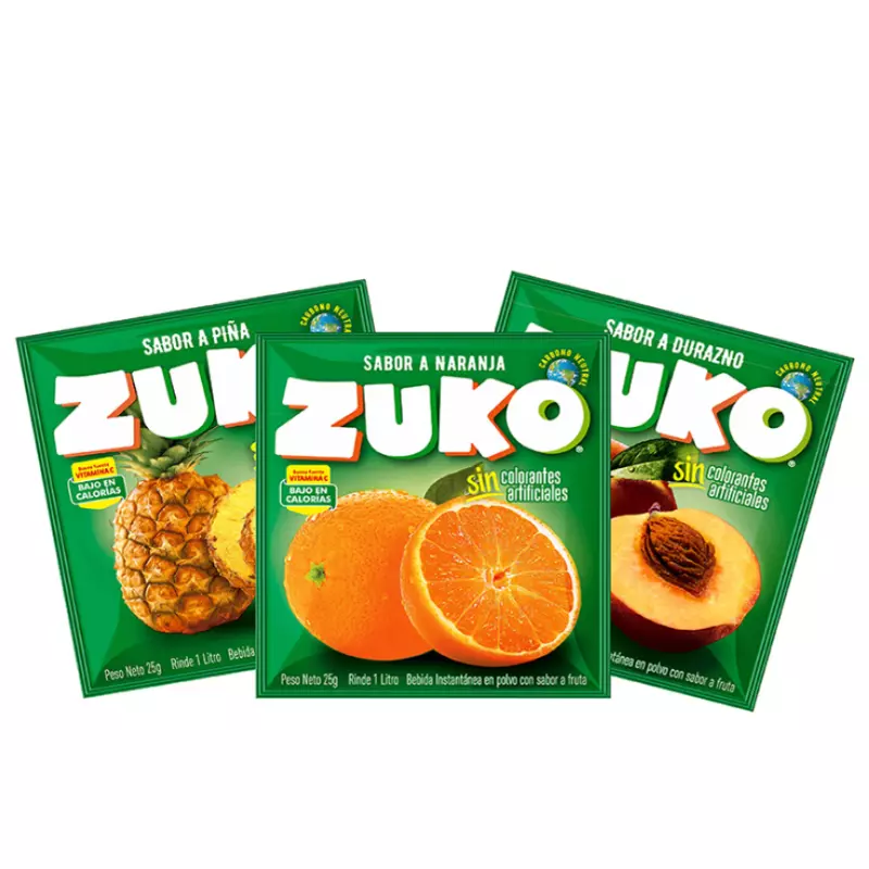 Display jugo Zuko 10 unidades
