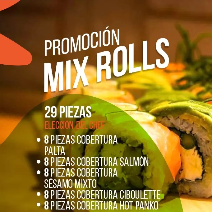 PROMO MIX ROLLS 40 PZAS