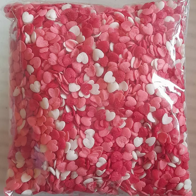 Mostacillas corazón 100g