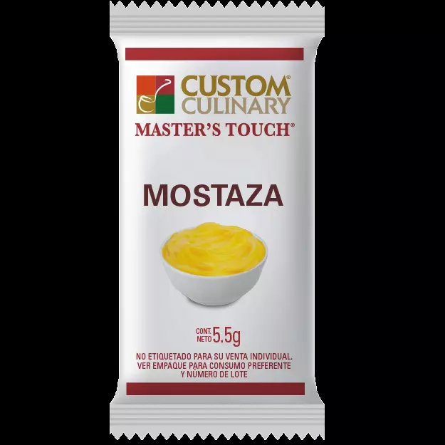 CAJA MOSTAZA CUSTOM C/204 SOBRES