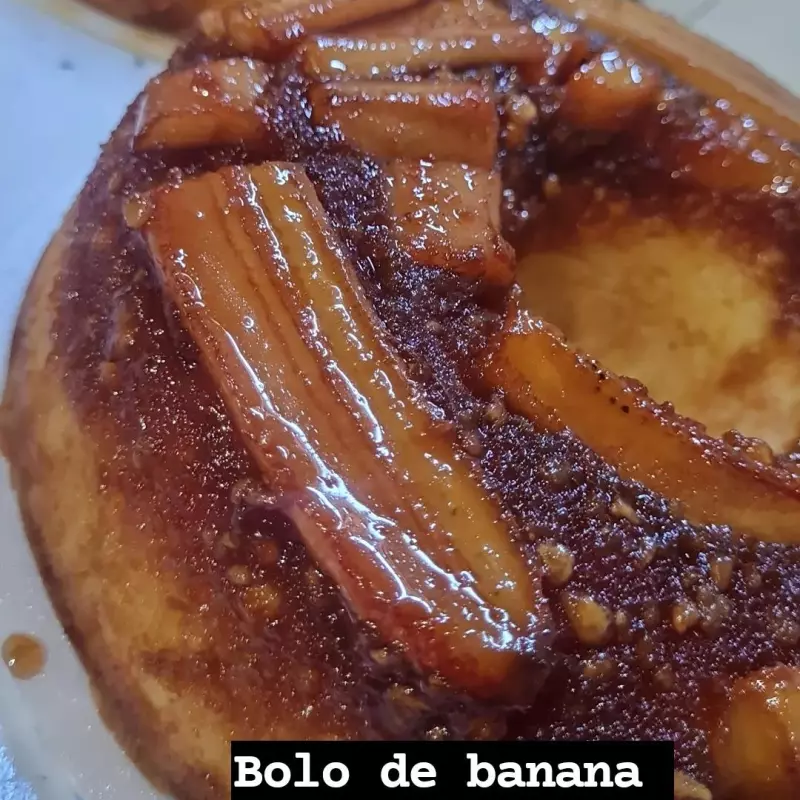 Bolo de banana