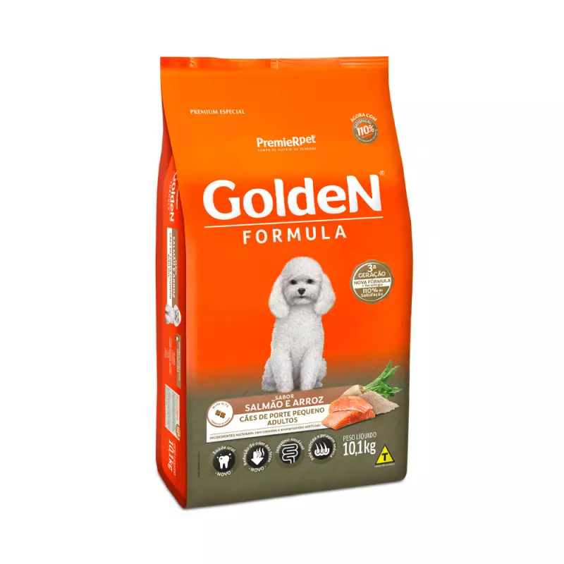 Golden For. Mini Bits Salmão 10,1kg
