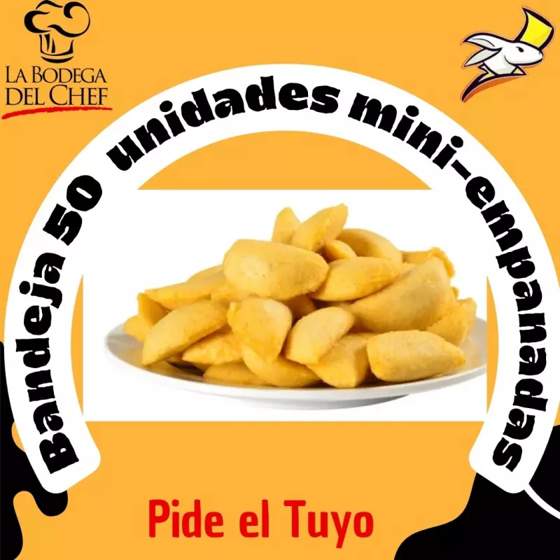 Bandeja de 50 unidades  pasapalos