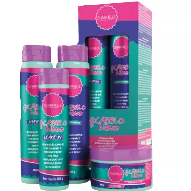 KIT CABELO NOVO CHARMELLE