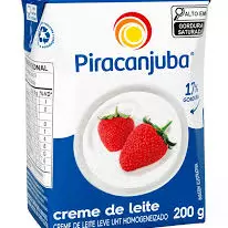 Creme de Leite Piracanjuba 27x200 gr