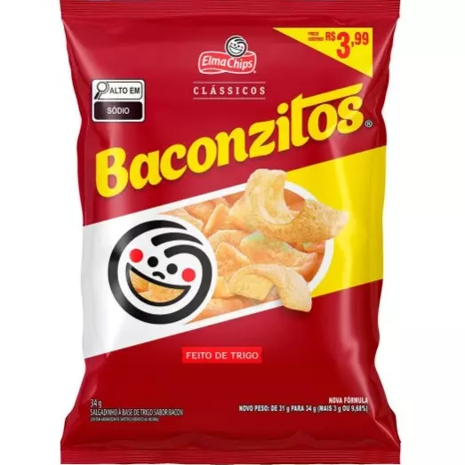 Baconzitos 34g