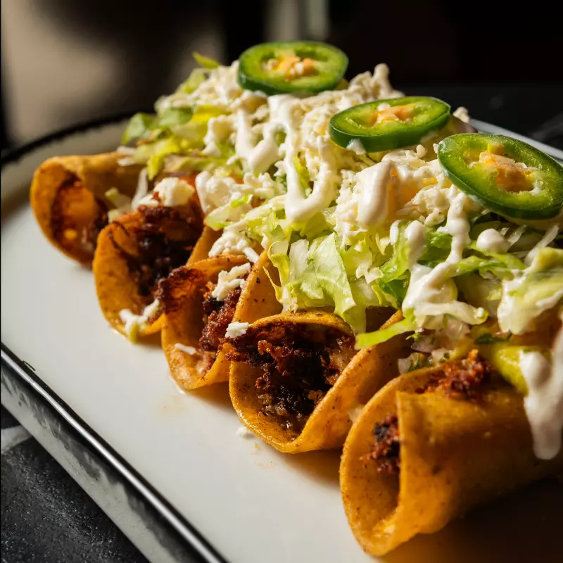 FLAUTAS DE POLLO