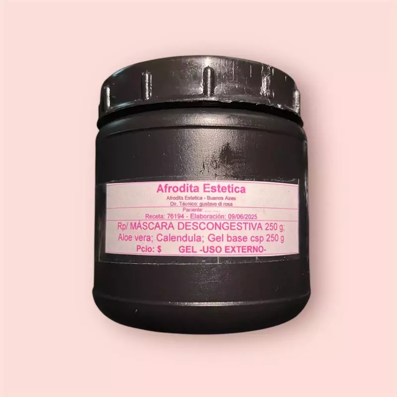 Máscara descongestiva