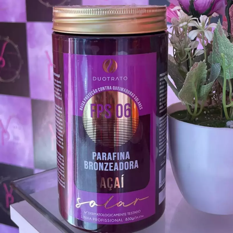 Parafina Bronzeadora Açaí