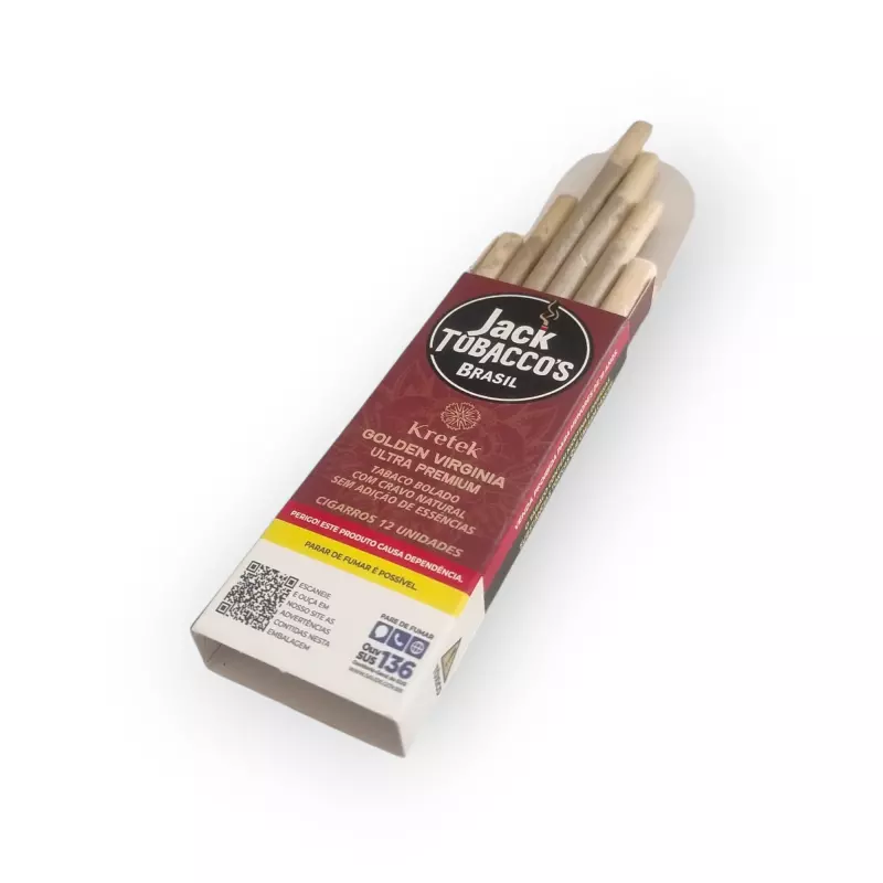 Tabaco Bolado Kretek Cravo c/12