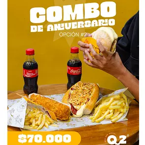 2. Combo aniversario🎉 🌭