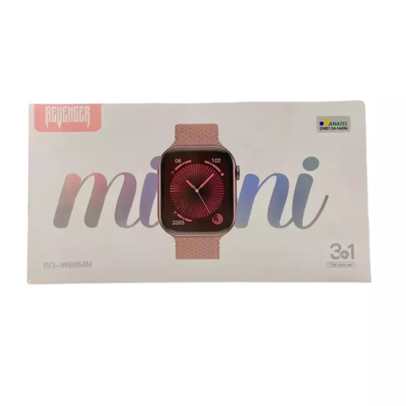 SMARTWATCH REVENGER 3 EM 1 RG-W86MN