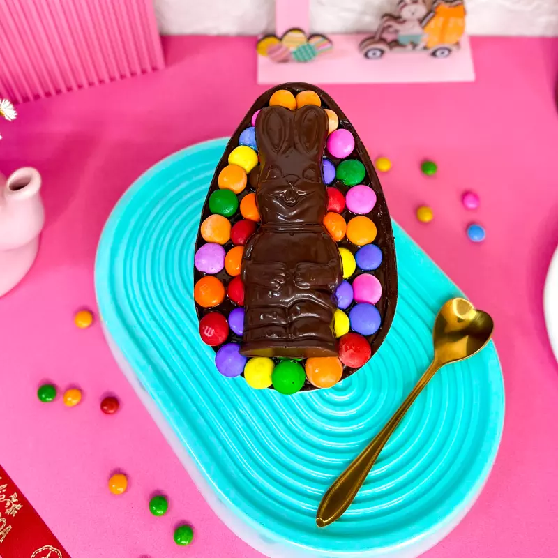 Ovo de colher (M&m’s)