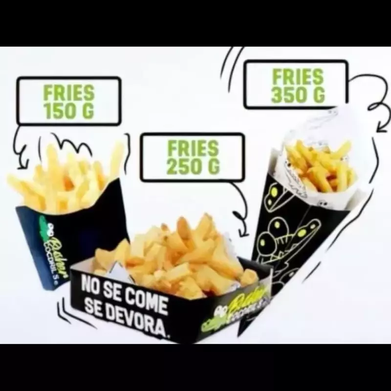 Papas 350 g