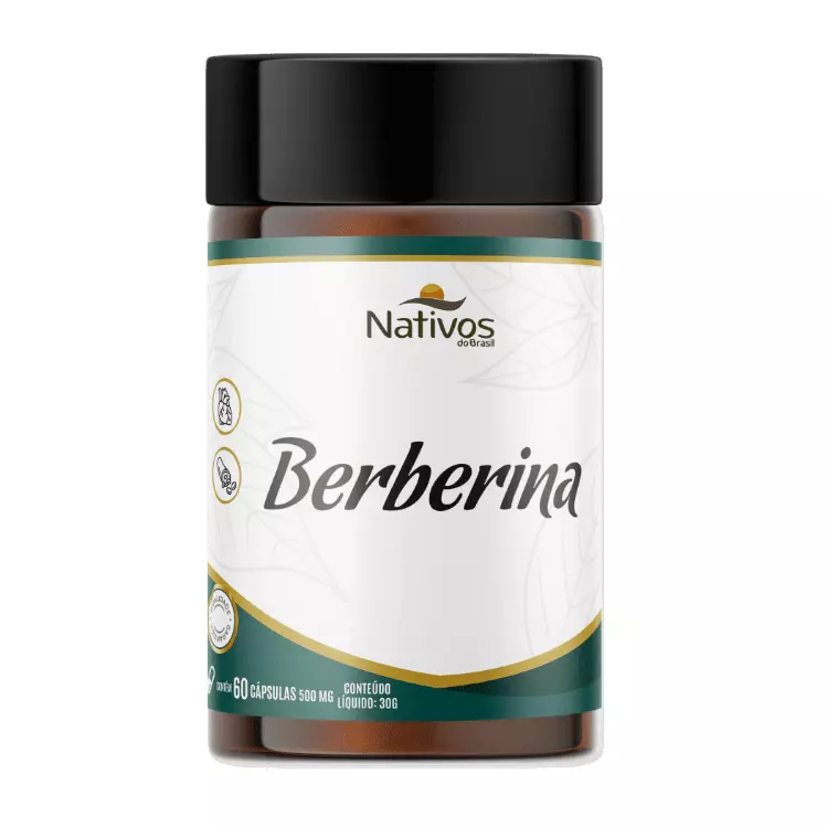 Berberina - Nativos 60caps 500mg
