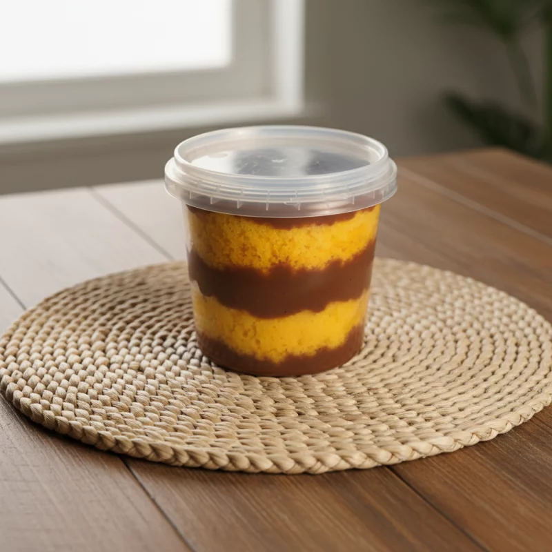 Bolo no pote : Cenoura / brigadeiro