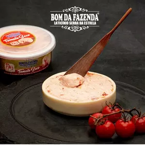Queijo recheado tomate seco requeijã