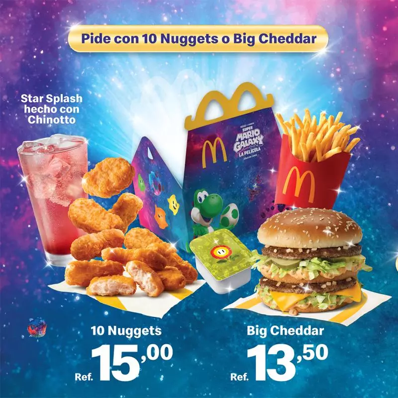 Combo Nuggets Super Mario Galaxy