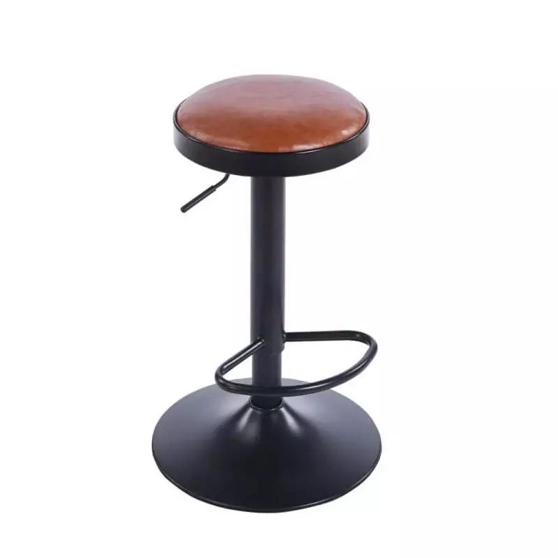 Banqueta Retro Redonda Ecocuero Marr