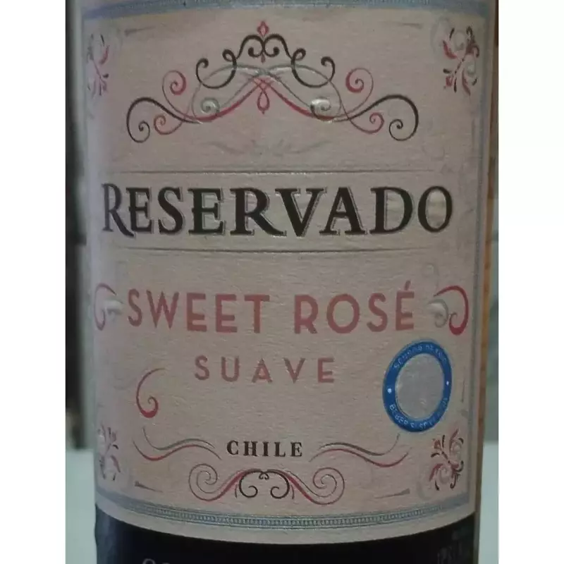 VINHO SWEET ROSE SUVE RESERVADO