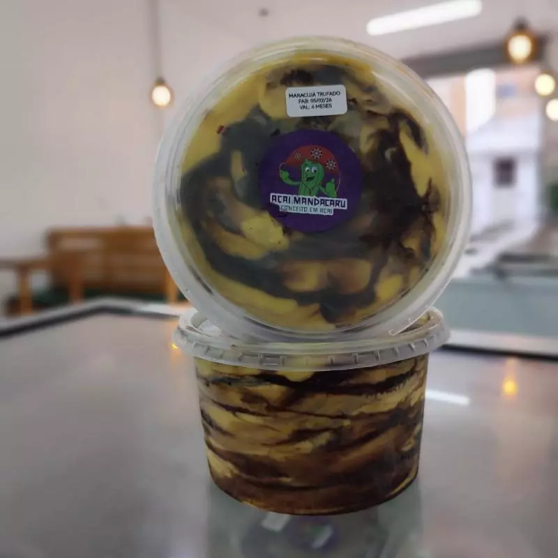 1 L de Sorvete de Maracujá Trufado