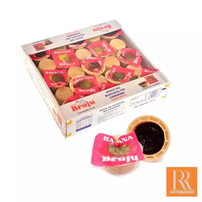 Doce De Banana No Copinho 1,01kg