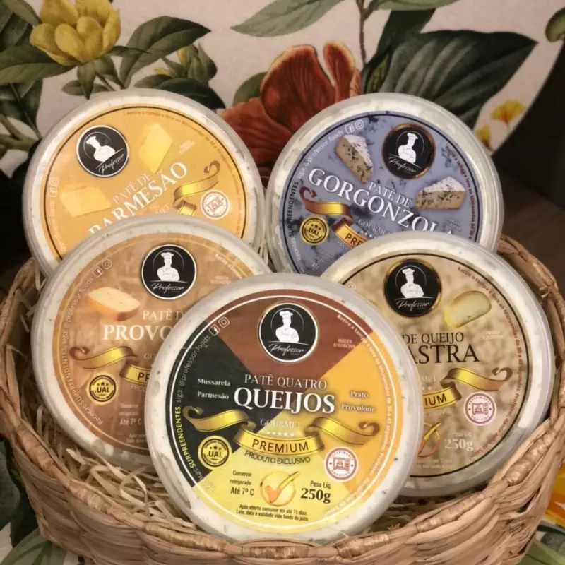 Patê de Queijo - Professor Foods