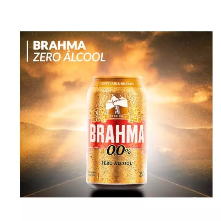 Cerveja Brahma Zero 350ml