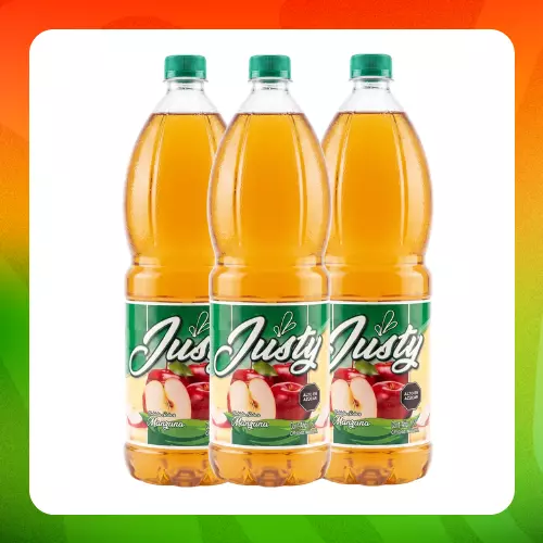 Bulto Justy Jugo Manzana 1.5l