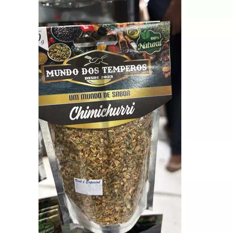 CHIMICHURRI SEM PIMENTA