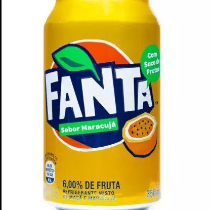 Fanta Maracujá Lata 350ml