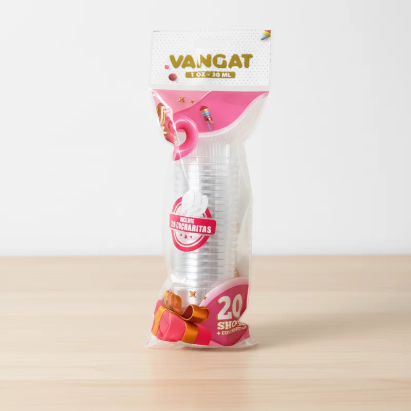 39- SHOT 1 OZ + CUCHARITAS VAN GAT