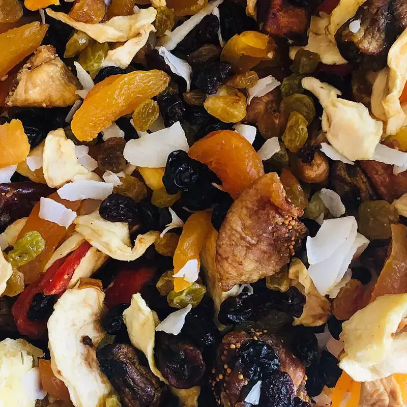 Mix de frutas desidratadas