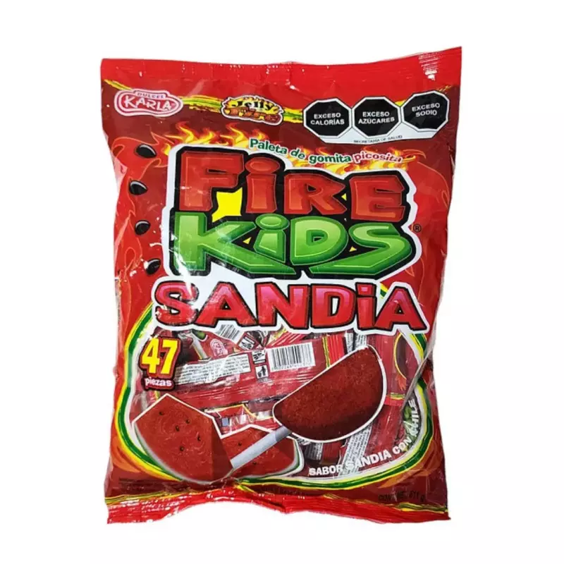 Fire kids sandía bolsa x 47 unidades