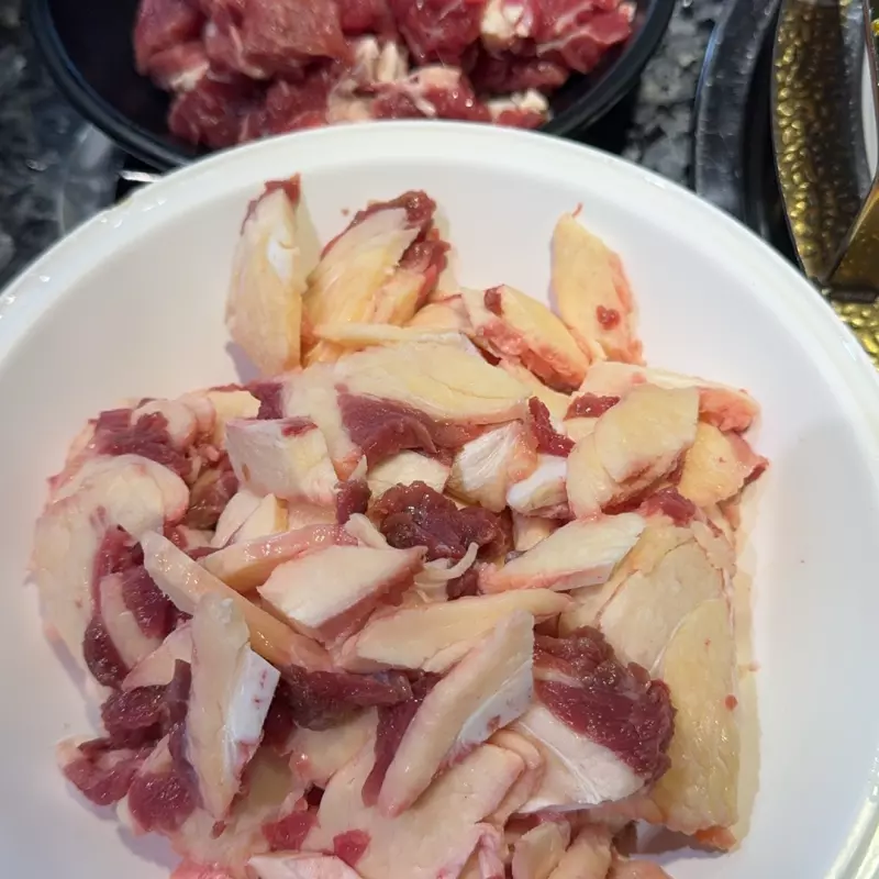 BEEF BRISKET FAT 牛胸口油