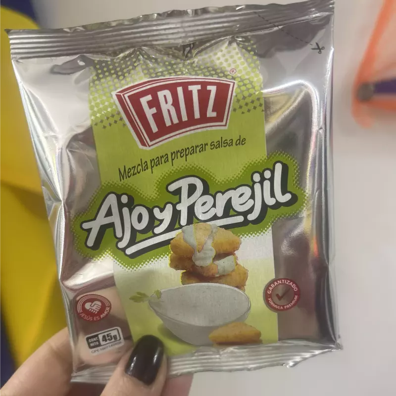Ajo y perejil 14g polvo FRITZ