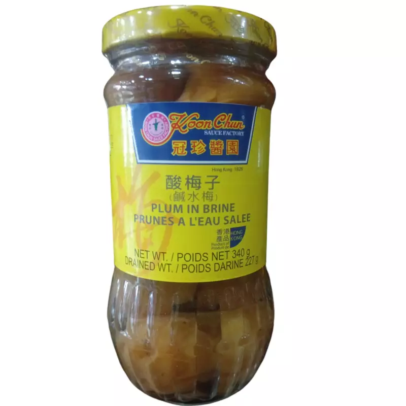 酸梅子 ciruela en botella