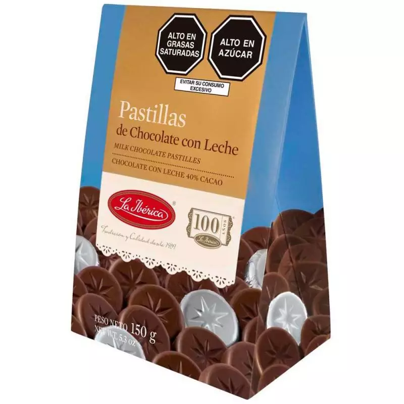 Pastillas de Chocolate con Leche -La Ibérica