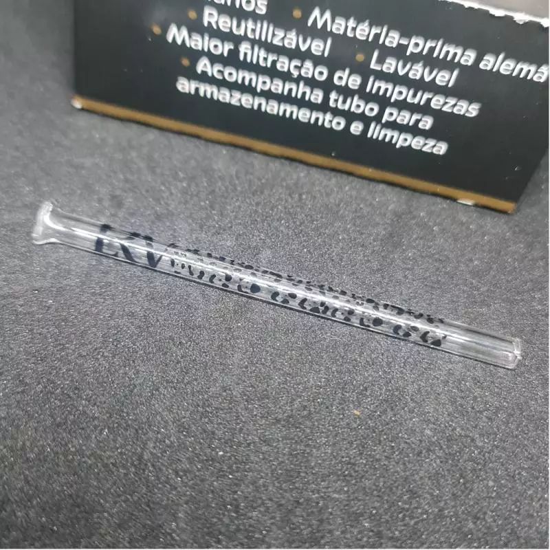 Piteira Vidro LRV 8cm X 5mm