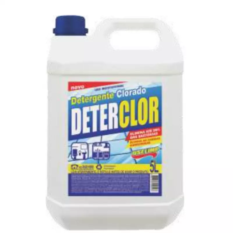 DETERGENTE CLORADO DETERCLOR 5L 1x20