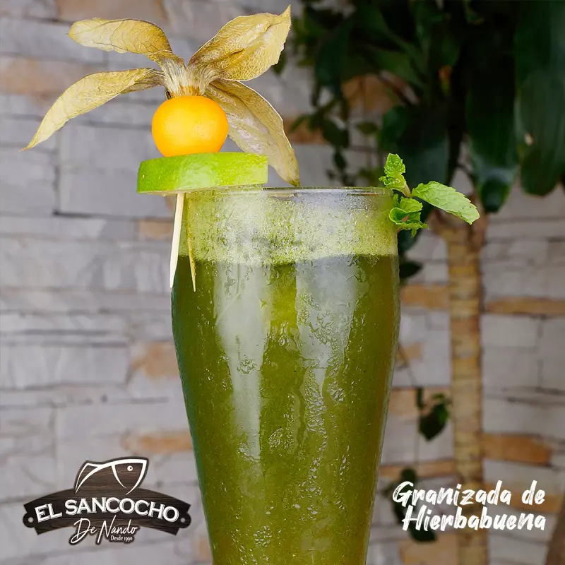 GRANIZADA DE  HIERBABUENA