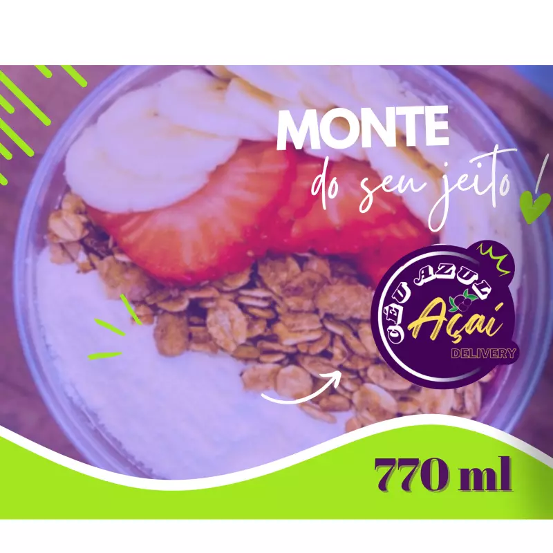 Açaí - Copo 770ml