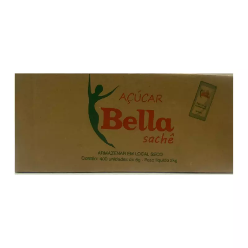 Caixa Açucar Bella Sachê