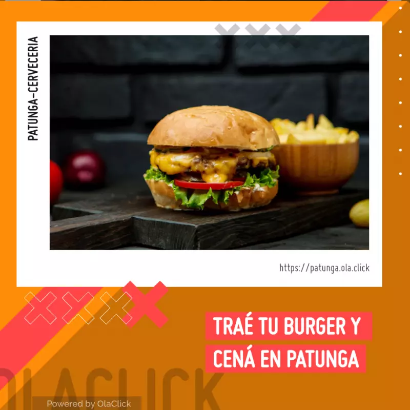 Trae tu cena a Patunga 😉