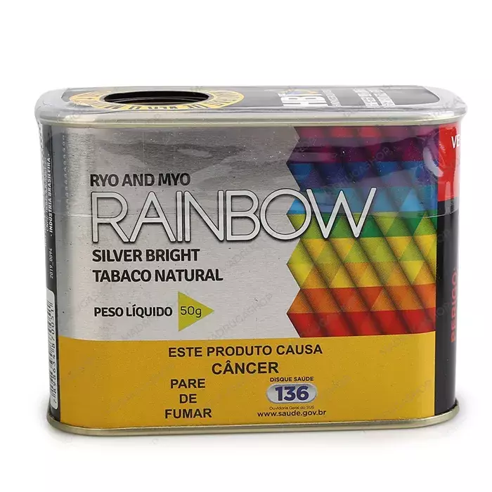 TABACO RAINBOW SILVER LATA 50g