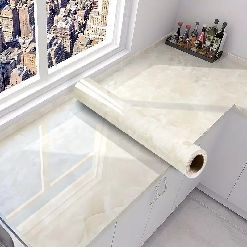 PAPEL TAPIZ AUTOADHESIVO BEIGE