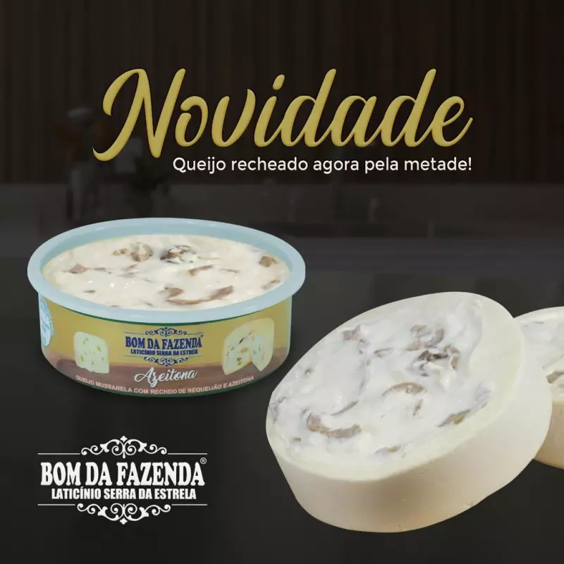 QUEIJO RECHE/AZEIT/PREMIUM METADE