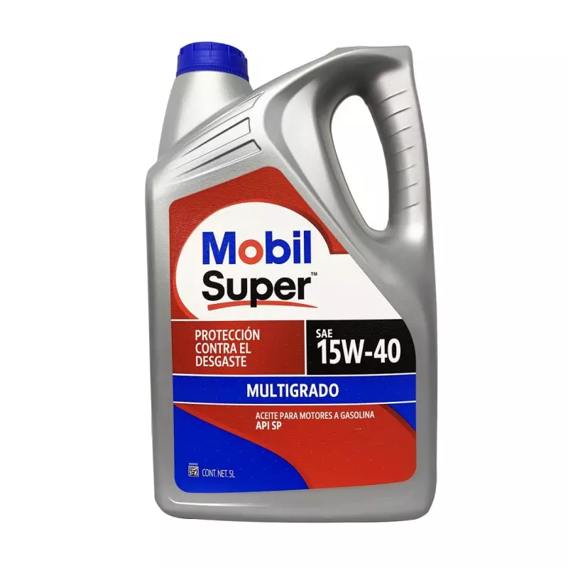 Mobil SUPER MU SAE 15w-40 de 5 L.